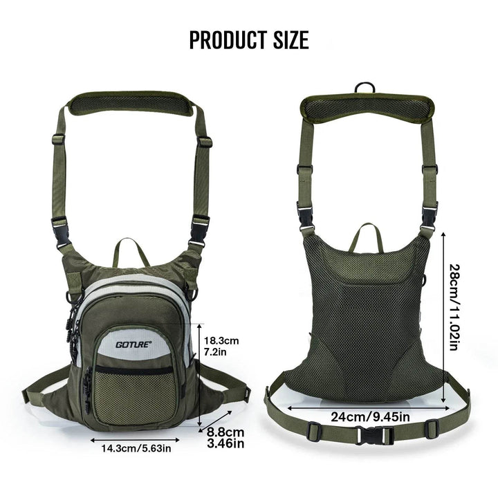 Goture Waterproof Fishing Chest Bag - Fish & Cheaps | Fishing & Outdoor Gear