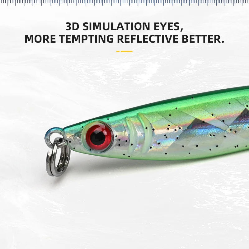 BLUX Mini SAURY 5g 10g  Jigging Spoon Long Cast Metal Jig Micro Lead Bait Saltwater Fishing Lure Artificial Tackle Mackerel Bass