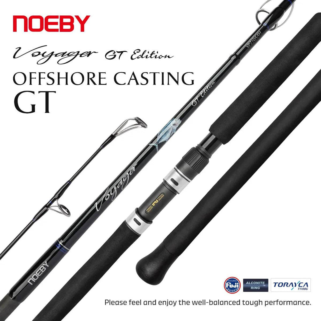 NOEBY Voyager GT Edition Offshore Casting Rod - Fish & Cheaps | Fishing & Outdoor Gear
