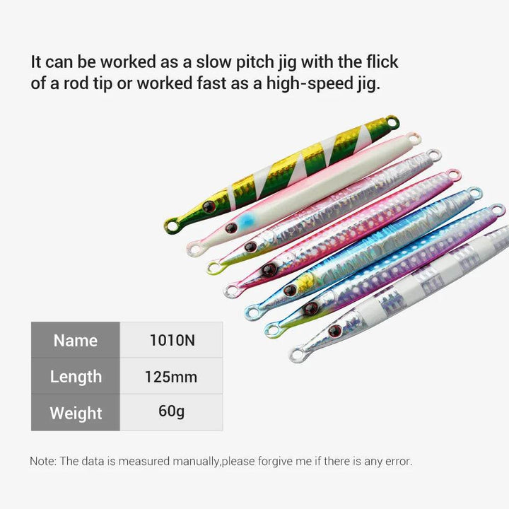 Noeby 60g Metal Jig Slow Jigging Lure - Fish & Cheaps | Fishing & Outdoor Gear