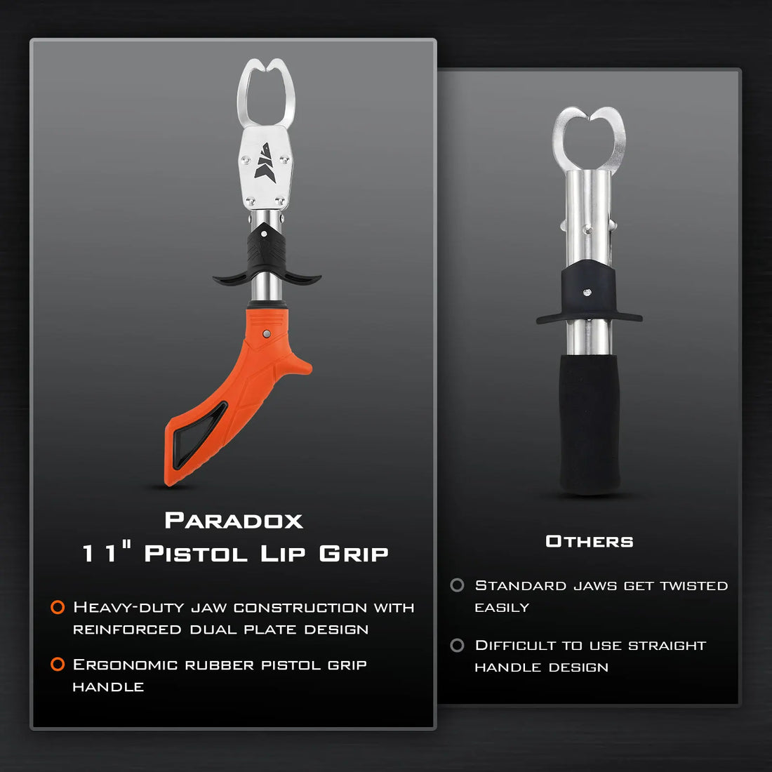 KastKing Paradox Fishing Pliers Angled Fish Lip Gripper