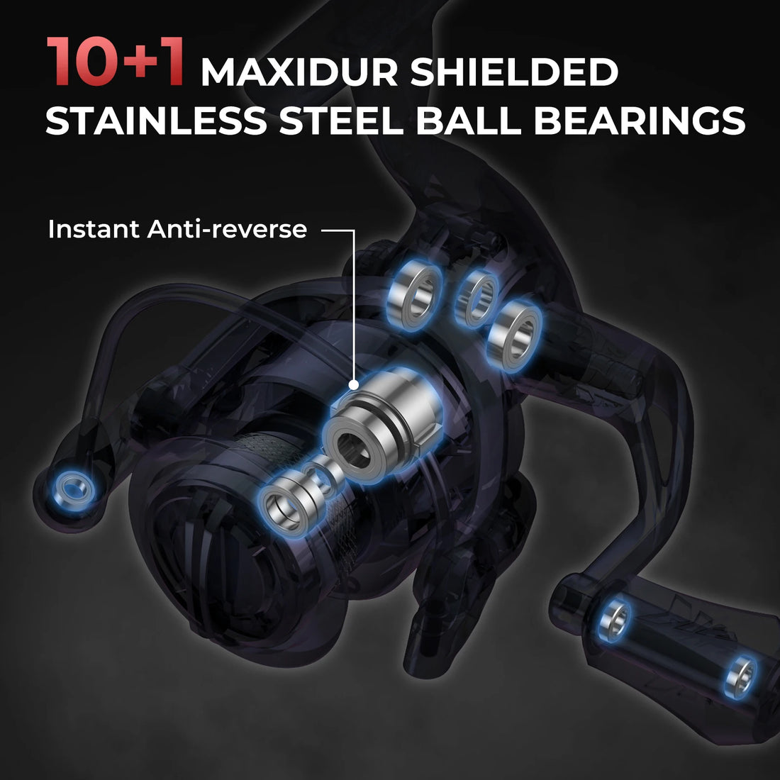 KastKing Sharky III Innovative Water Resistance Spinning Reel