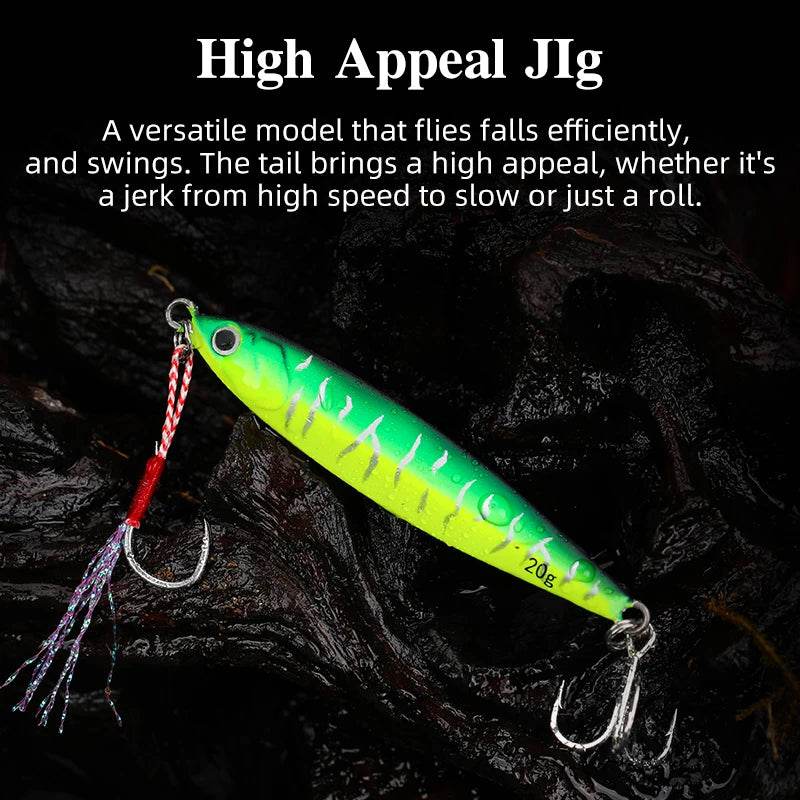 TSURINOYA STINGER Shore Jig – Long Cast Metal Lure - Fish & Cheaps | Fishing & Outdoor Gear