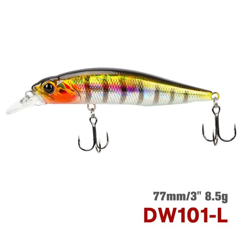 TSURINOYA 77SP Jerkbait – Precision Suspending Minnow - Fish & Cheaps | Fishing & Outdoor Gear