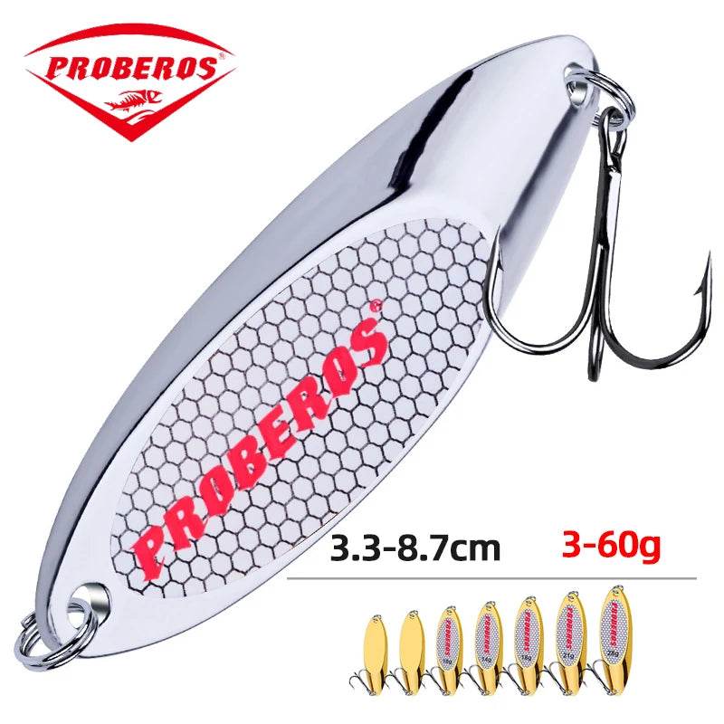 PROBEROS Metal Spinner Spoon Lure - Fish & Cheaps | Fishing & Outdoor Gear