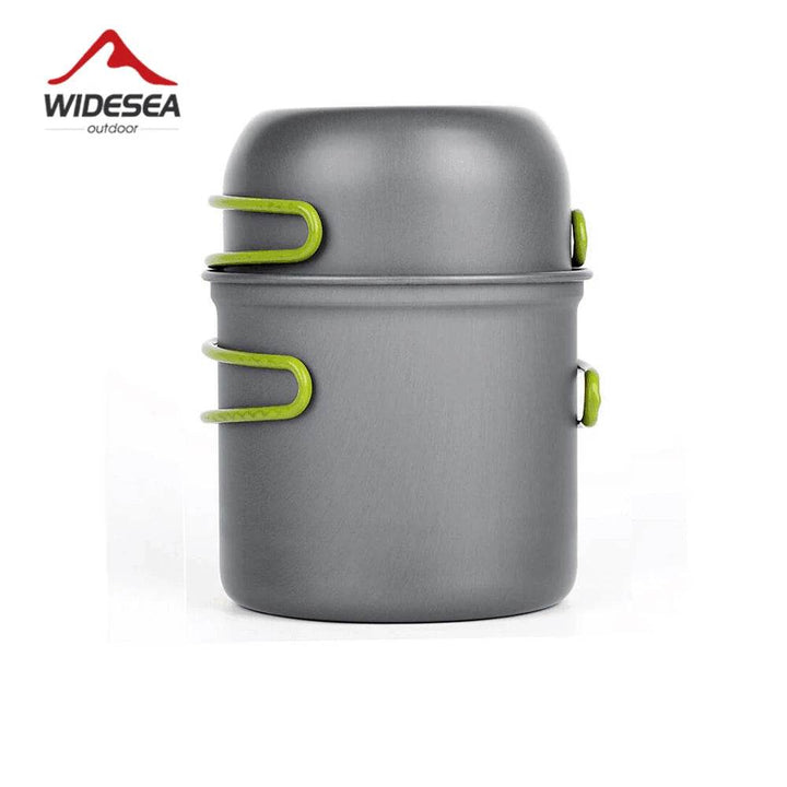 Widesea Ultralight Camping Cooking Pot Set - Fish & Cheaps | Fishing & Outdoor Gear