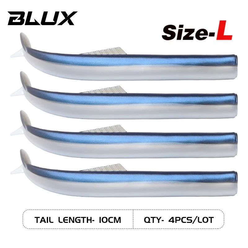 BLUX FLASH SAND EEL 14G/27G Soft Fishing Lure Tail Jig Head Hook Minnow Artificial Bait Saltwater Sea Bass Swimbait Tackle Gear