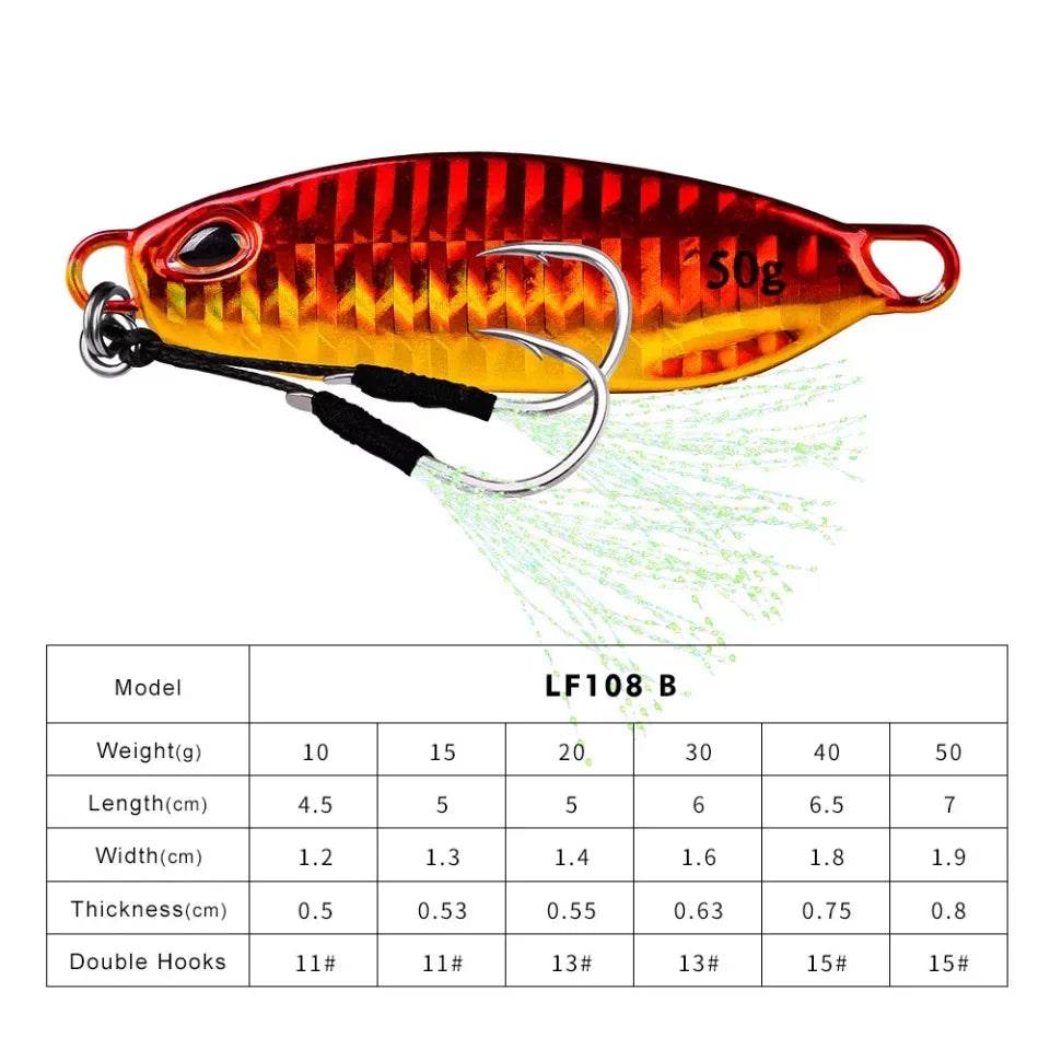 PROBEROS Big Jig Saltwater Fishing Lure - Fish & Cheaps | Fishing & Outdoor Gear