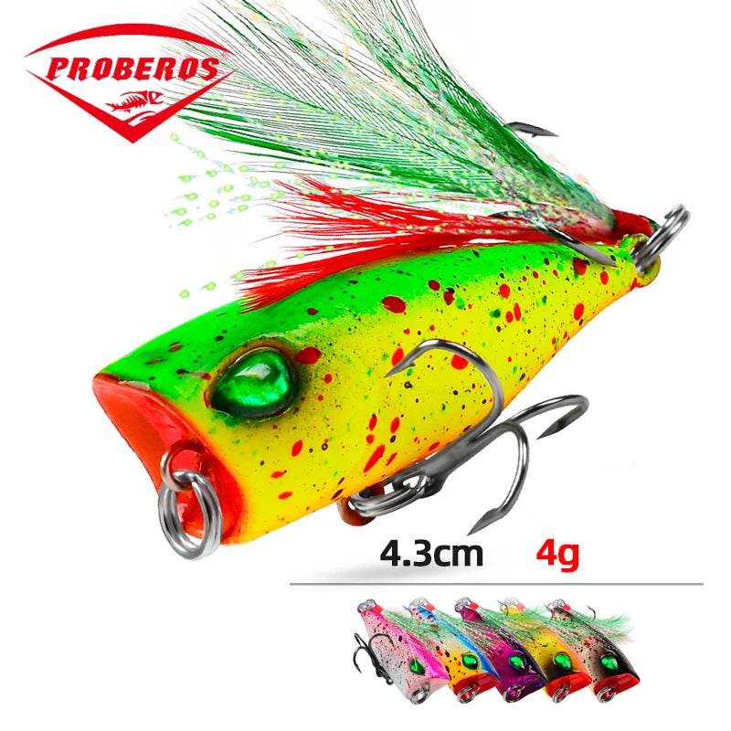 PROBEROS Mini Popper Fishing Lure - Fish & Cheaps | Fishing & Outdoor Gear