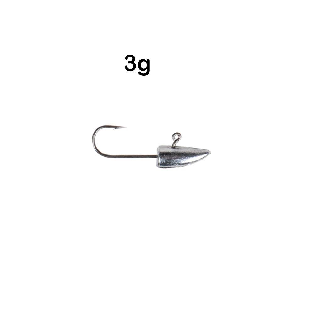 JOHNCOO Mini Jig Head Hooks – 20pcs Barbed - Fish & Cheaps | Fishing & Outdoor Gear