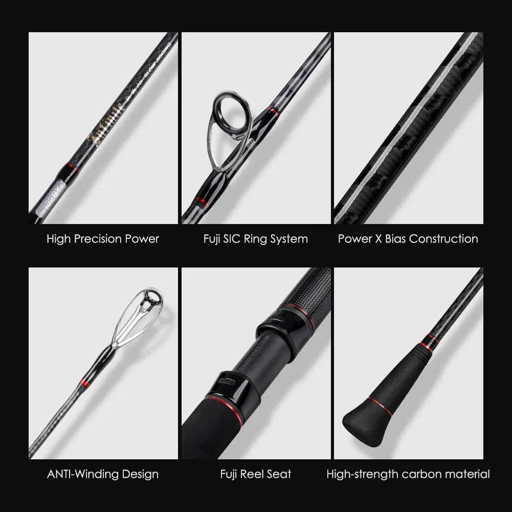 NOEBY Slow Jigging Rod – Elite Big Game Control - Fish & Cheaps | Fishing & Outdoor Gear
