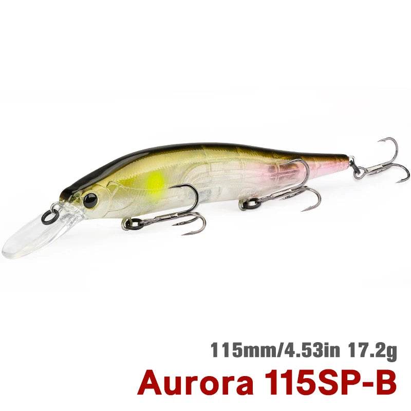 TSURINOYA 115SP Suspending Minnow Lure - Fish & Cheaps | Fishing & Outdoor Gear