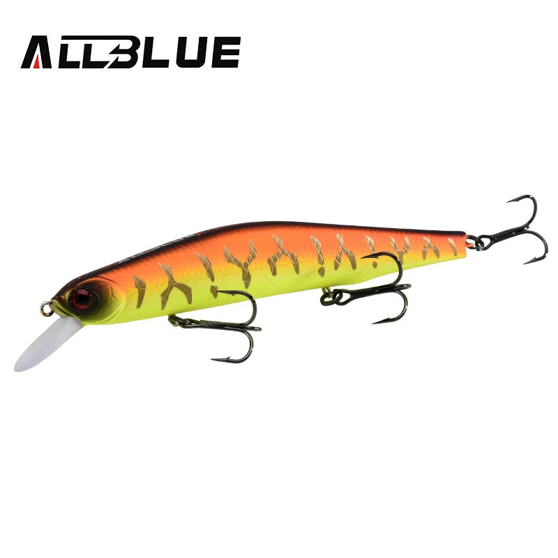 ALLBLUE VULCAN 130SP Silent Wobbler Fishing Lure 26.5g 133mm Magnetic System Suspend Minnow Pike Bait 4# Hook Tackle