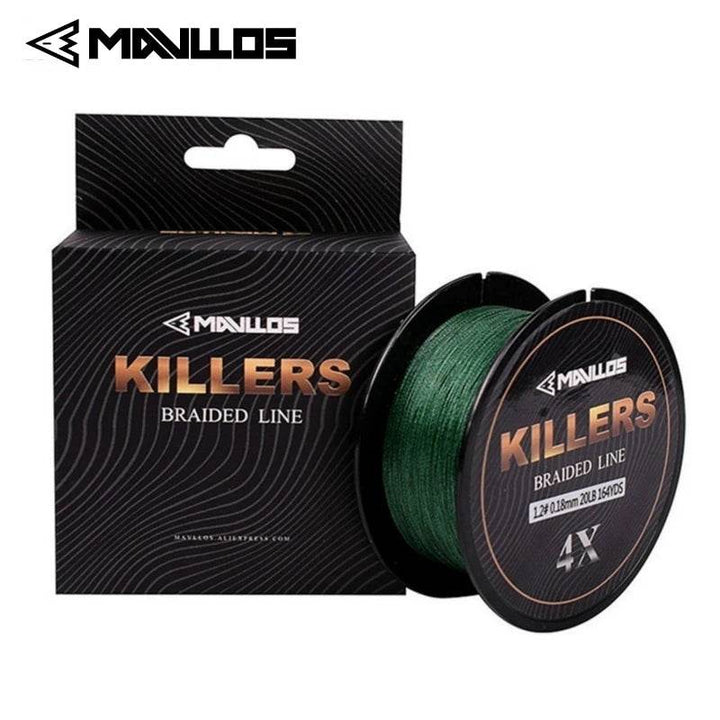 Mavllos Killers 4-Strand Braided Fishing Line - Fish & Cheaps | Fishing & Outdoor Gear