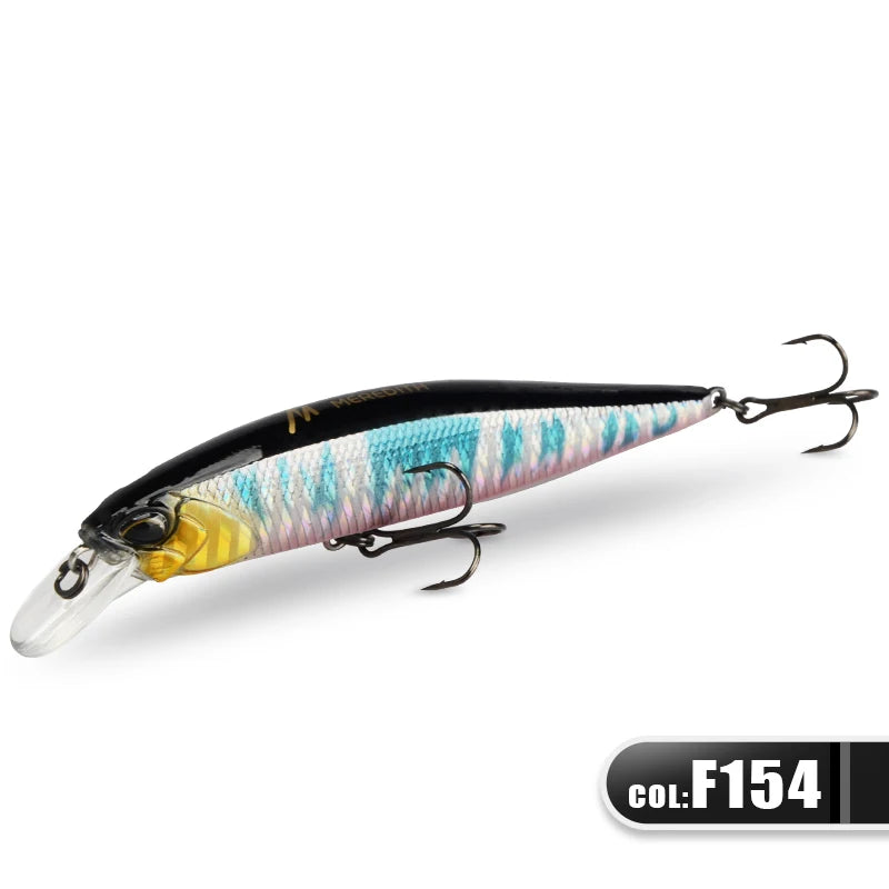MEREDITH JERK MINNOW 100F 14g Floating Wobbler