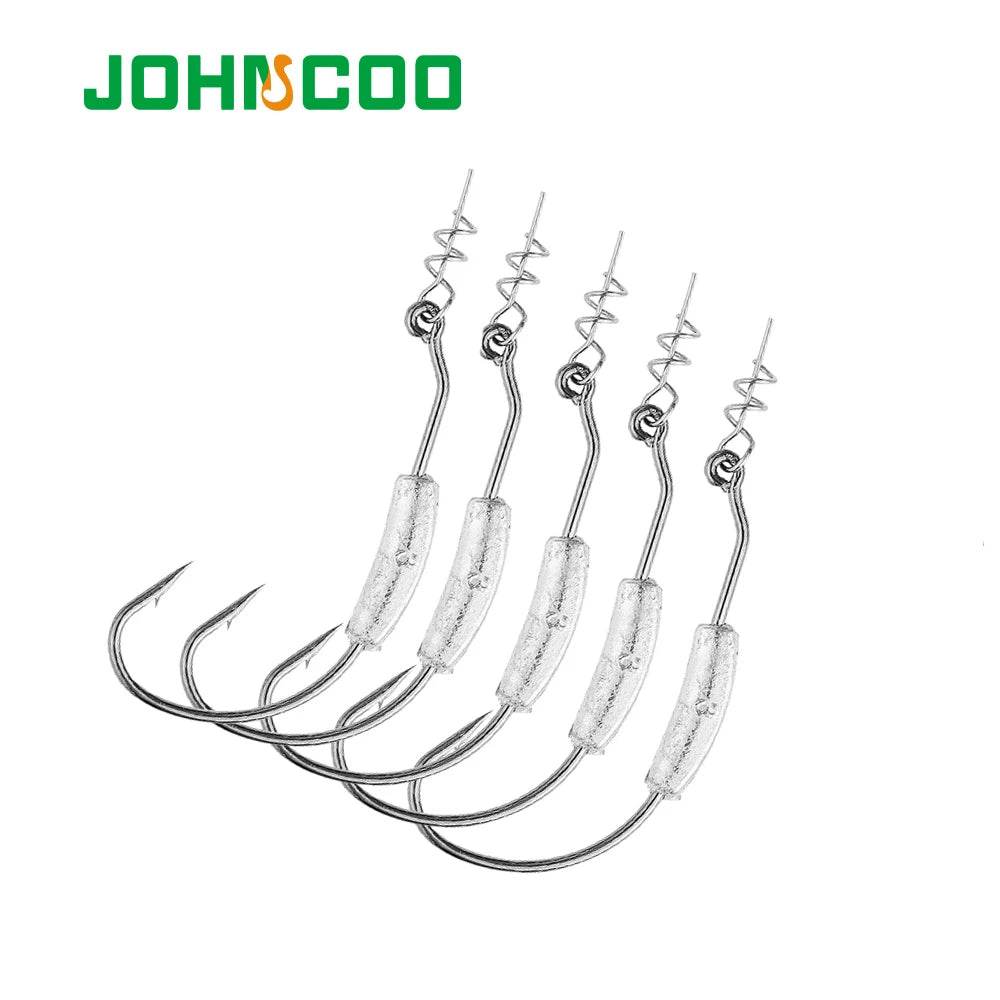 JOHNCOO Crank Hook Weighted Lure Set - Fish & Cheaps | Fishing & Outdoor Gear