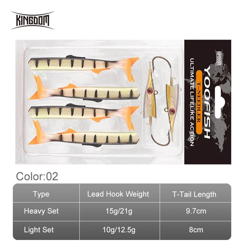 Kingdom T-NEEDLE Jig Soft Lures - Fish & Cheaps | Fishing & Outdoor Gear