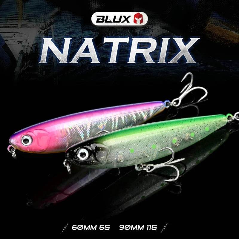 BLUX NATRIX 60/90 Topwater Pencil Lure - Fish & Cheaps | Fishing & Outdoor Gear