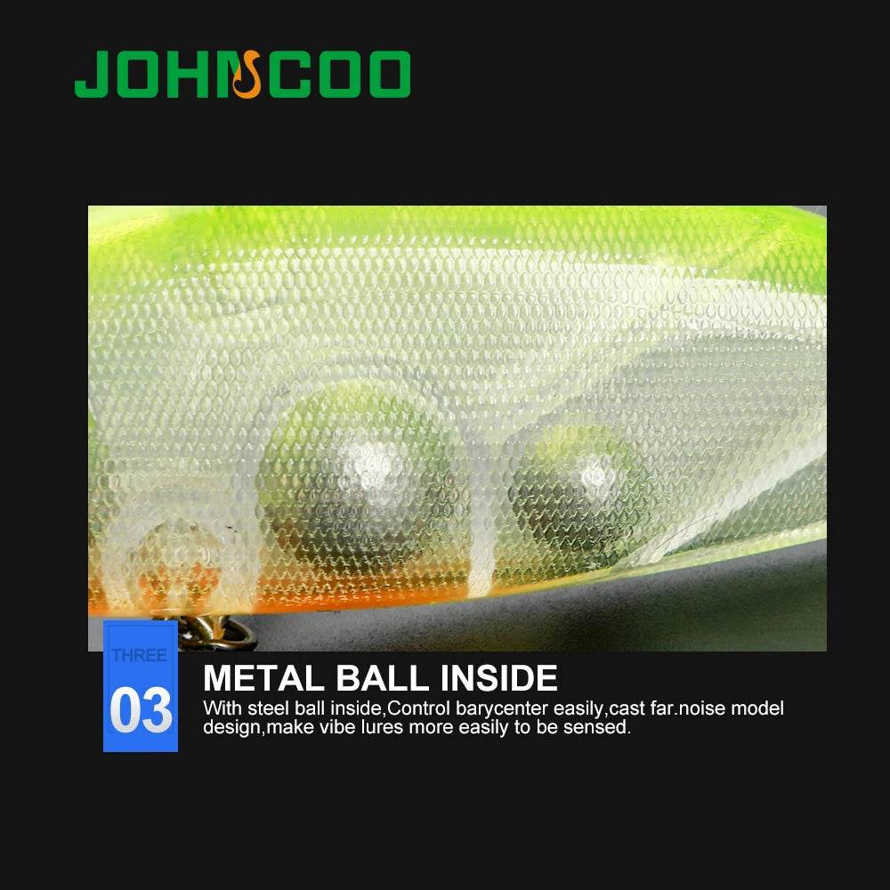 JOHNCOO 80S Vibration Bait – Sinking Lipless Crankbait - Fish & Cheaps | Fishing & Outdoor Gear