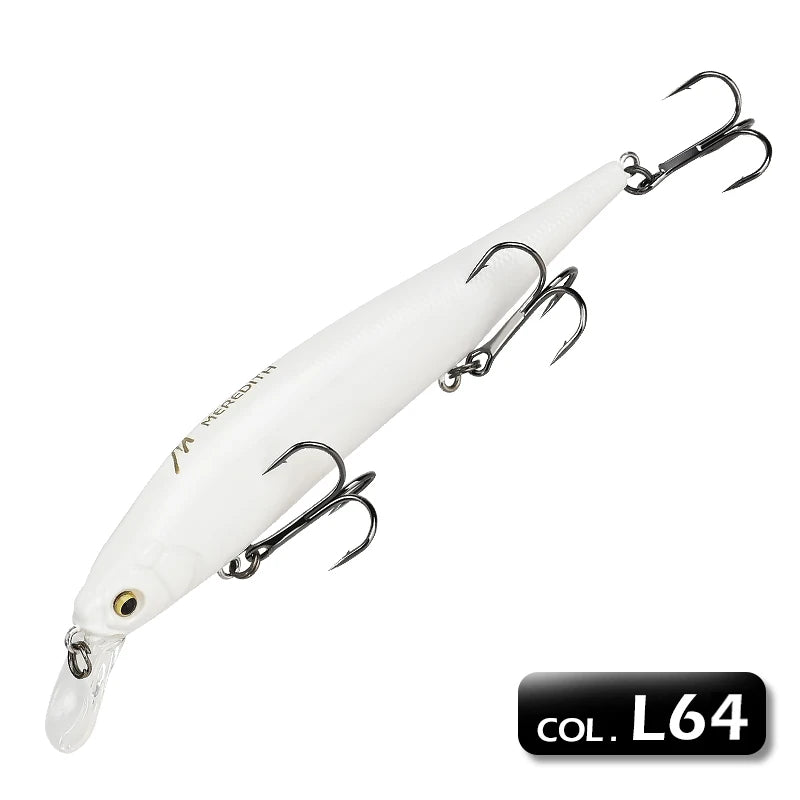 MEREDITH ITO SHINER-115SP Innovation Weight System Top Fishing Lures Minnow Wobbler Quality Fishing Tackle Hooks For Fishing