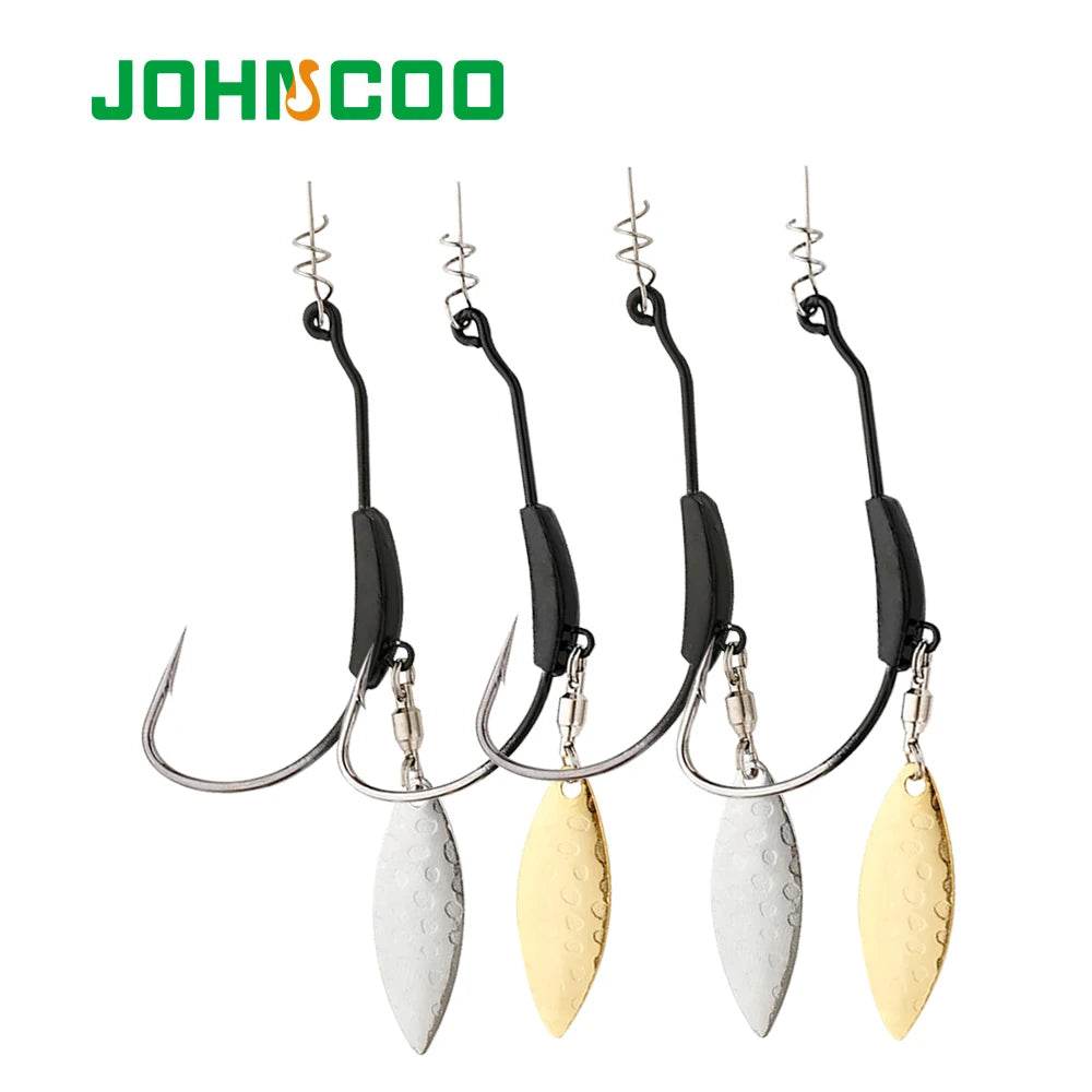 JOHNCOO Crank Hook Weighted Lure Set - Fish & Cheaps | Fishing & Outdoor Gear