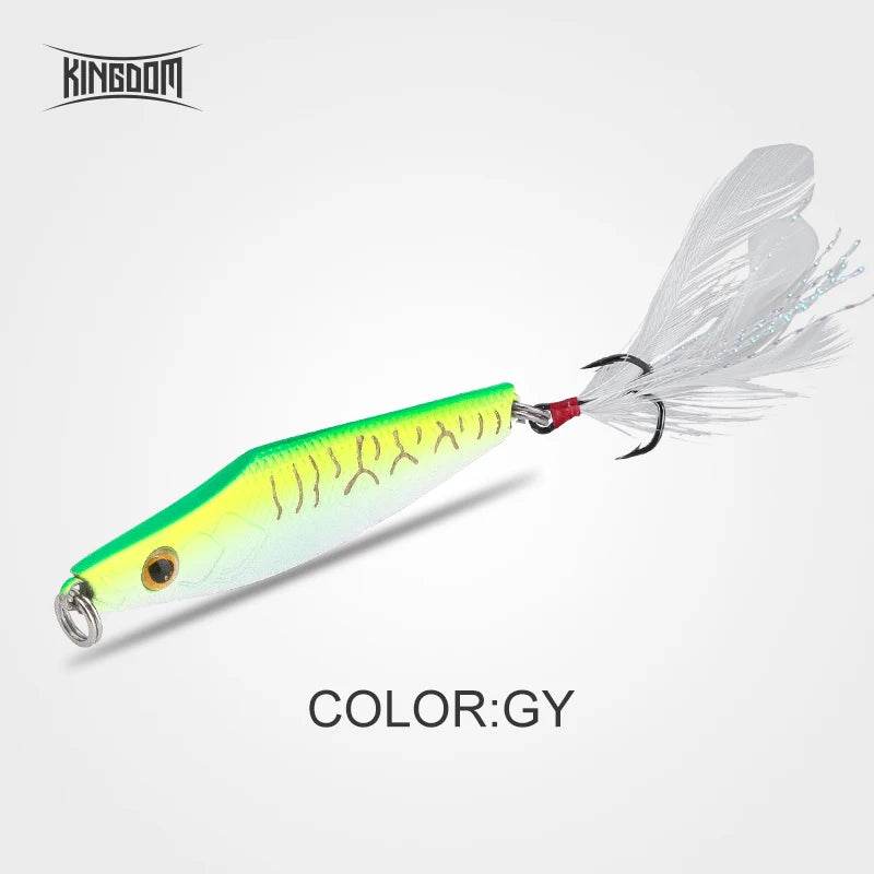 Kingdom Metal Jig Baits – Sinking Lures for Shore Cast - Fish & Cheaps | Fishing & Outdoor Gear
