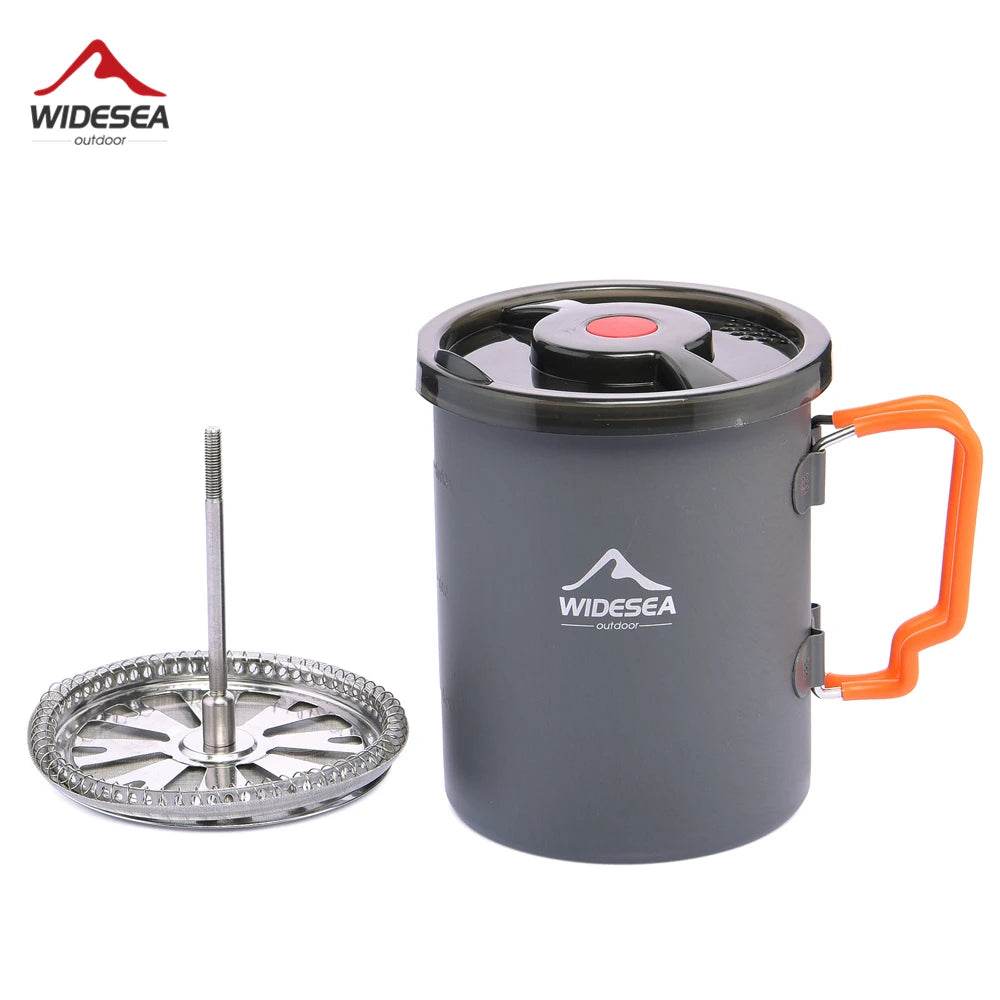 Widesea Camping Coffee Pot with French Press - Fish & Cheaps | Fishing & Outdoor Gear