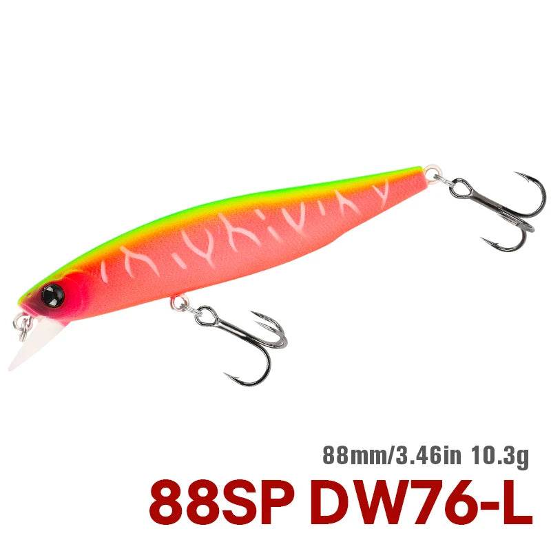 TSURINOYA 88SP Suspending Minnow – Long Casting - Fish & Cheaps | Fishing & Outdoor Gear