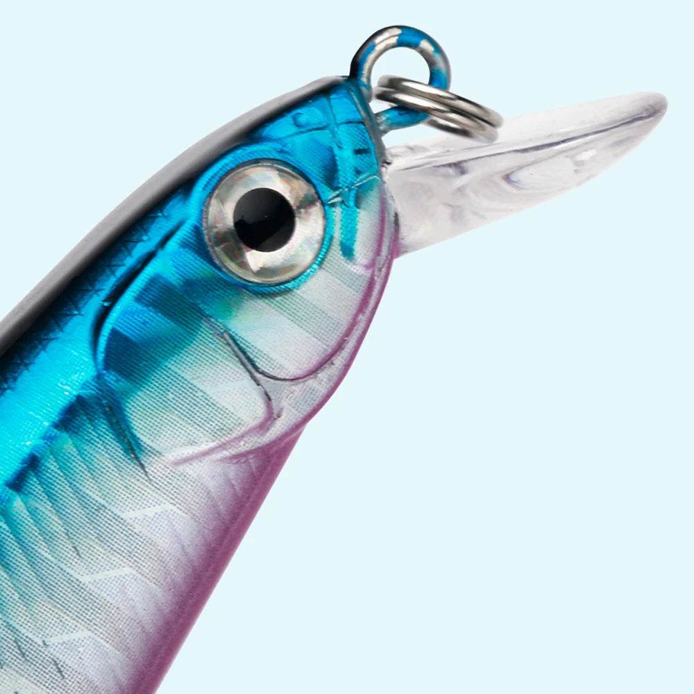 JOHNCOO 95mm Minnow Swimbait – 3D Hard Bait Lure - Fish & Cheaps | Fishing & Outdoor Gear