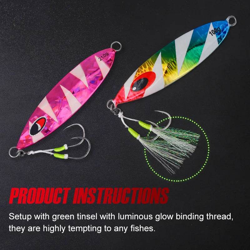 Noeby Twin Assist Hook – Precision for Slow Jigging - Fish & Cheaps | Fishing & Outdoor Gear