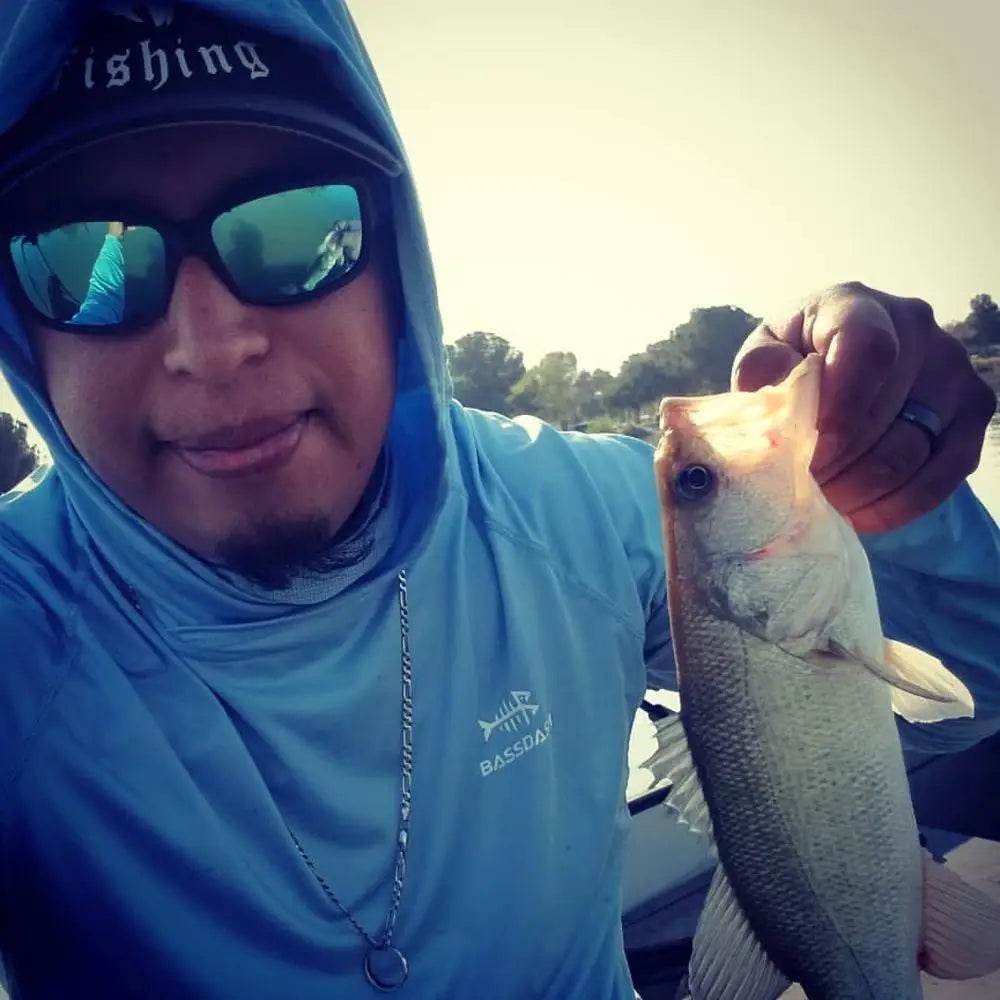 Bassdash UPF 50+ Fishing Shirt with Mask Hoodie - Fish & Cheaps | Fishing & Outdoor Gear
