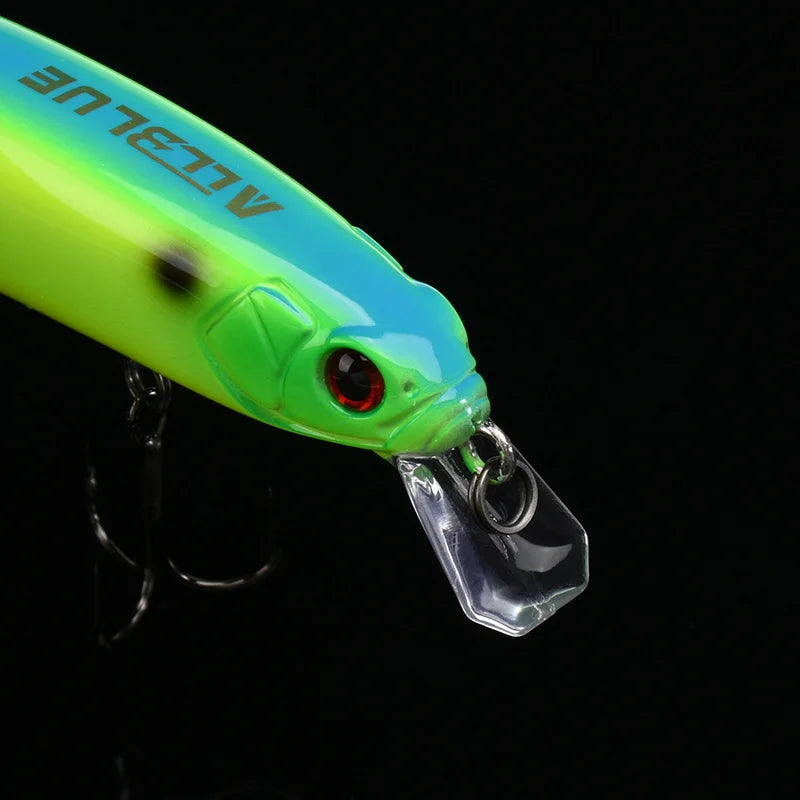 ALLBLUE MOHIST 130F Jerkbait Fishing Lure 130mm 20g Rapid Floating Wobbler Shallow Diving Minnow Pike Bait Fishing Tackle Hooks