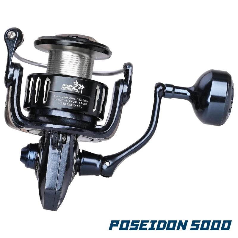 TSURINOYA POSEIDON All-Metal Saltwater Spinning Reel - Fish & Cheaps | Fishing & Outdoor Gear