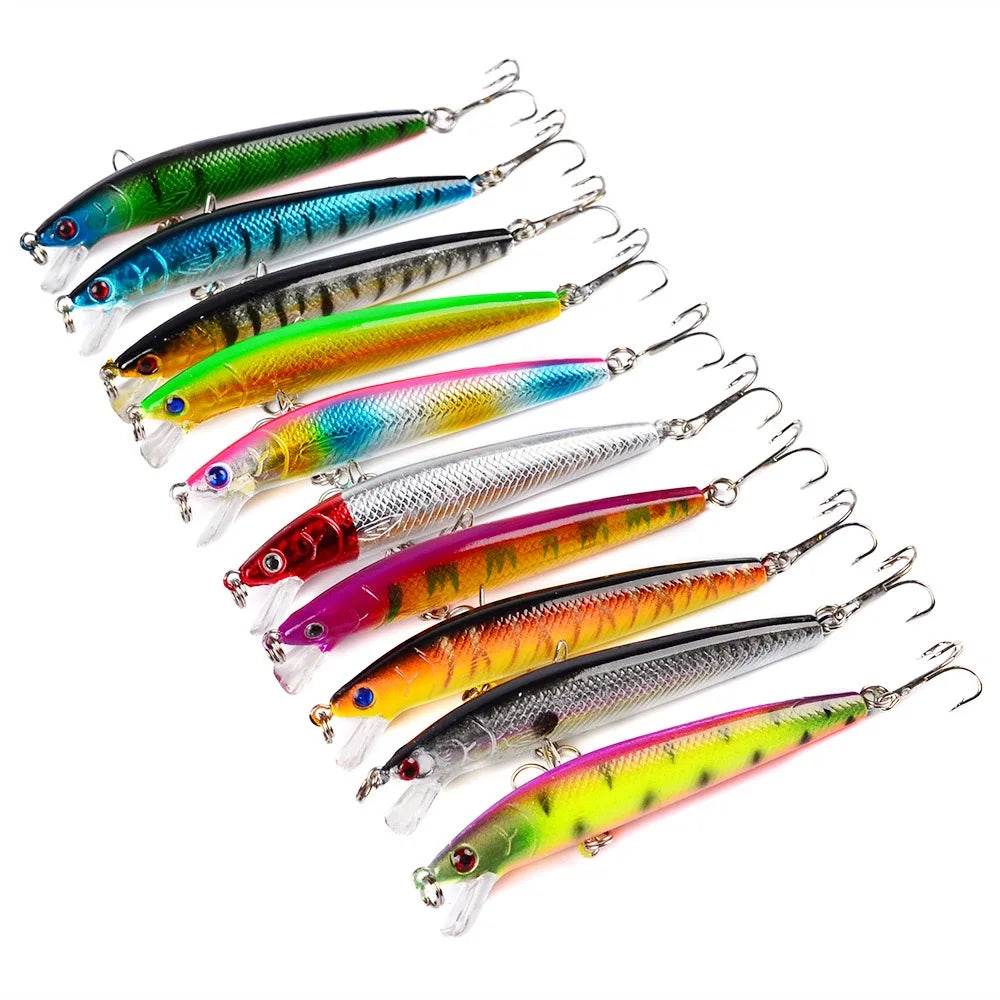 PROBEROS 10-Colour Floating Minnow Lure - Fish & Cheaps | Fishing & Outdoor Gear