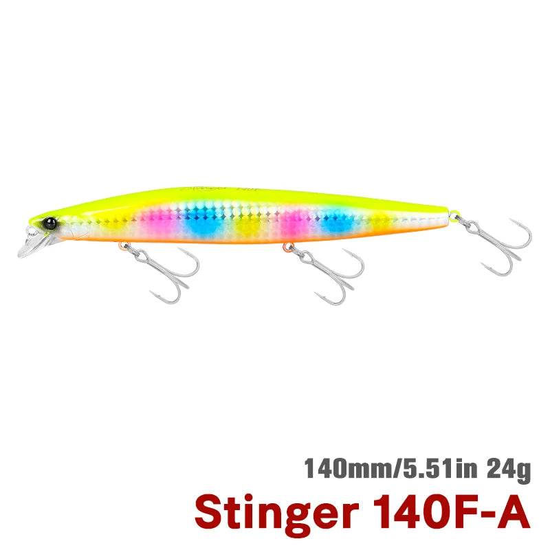 TSURINOYA 140F Ultra-Long Casting Minnow - Fish & Cheaps | Fishing & Outdoor Gear