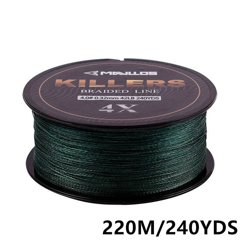 Mavllos Killers 4-Strand Braided Fishing Line - Fish & Cheaps | Fishing & Outdoor Gear