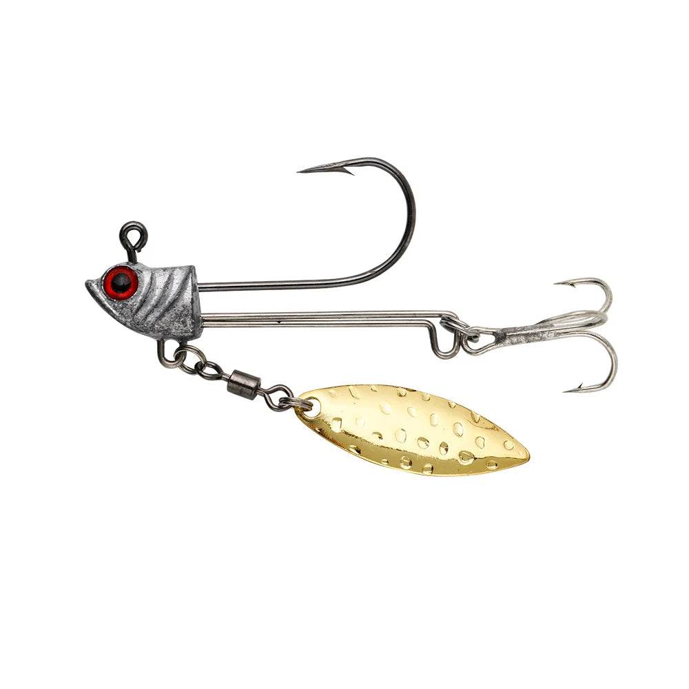 JOHNCOO Willow Blade Jig Head Hooks – 3 Pack - Fish & Cheaps | Fishing & Outdoor Gear