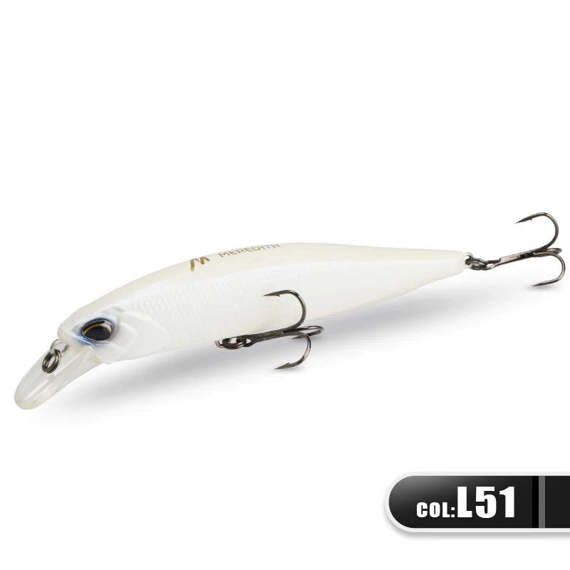 MEREDITH JERK MINNOW 100F 14g Floating Wobbler