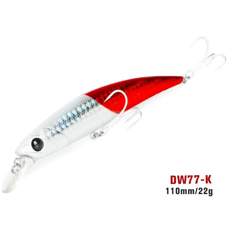 TSURINOYA 110S Long Casting Sinking Minnow - Fish & Cheaps | Fishing & Outdoor Gear