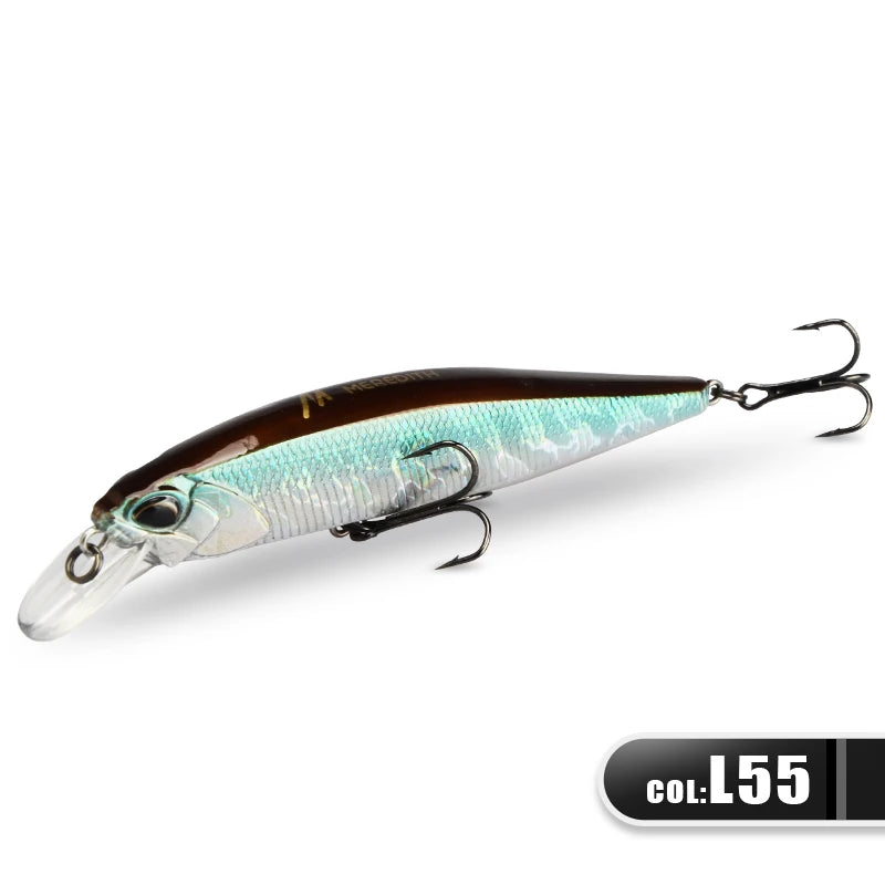 MEREDITH JERK MINNOW 100F 14g Floating Wobbler