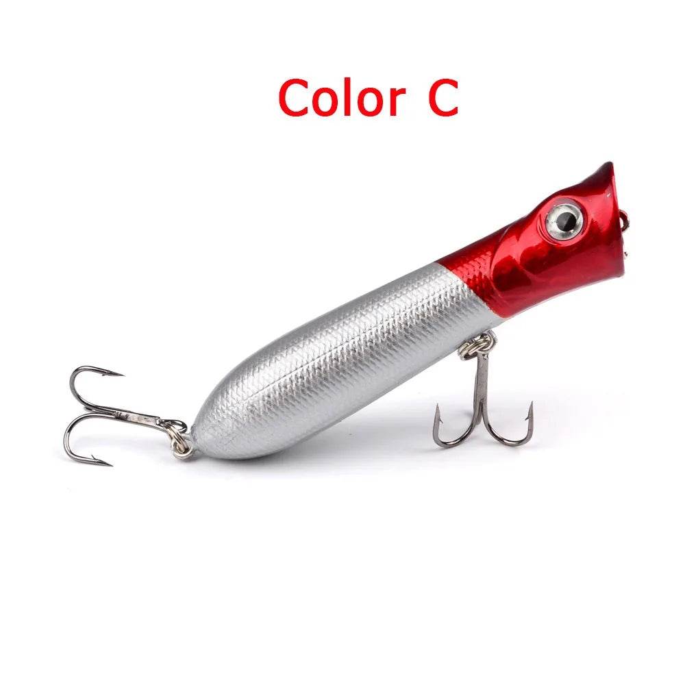 PROBEROS 8cm Top Water Popper Lure - Fish & Cheaps | Fishing & Outdoor Gear
