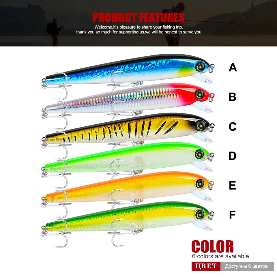 PRO BEROS Japanese Depth1.5-4m Minnow Fishing Lures Floating Hard Bait 17.5cm 29g Artificial Wobbler Crankbait Fishing Tackle