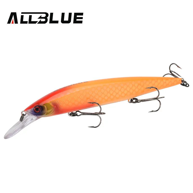 ALLBLUE SHANKS 130MR SP Fishing Lure Suspend Jerkbait 23g Weight Moving Systerm Long Cast Wobbler 2.5m Minnow Bass Pike Tackle