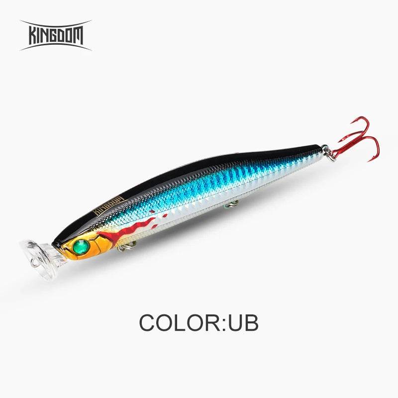 Kingdom Floating Jerk Minnow & Popper Lure - Fish & Cheaps | Fishing & Outdoor Gear
