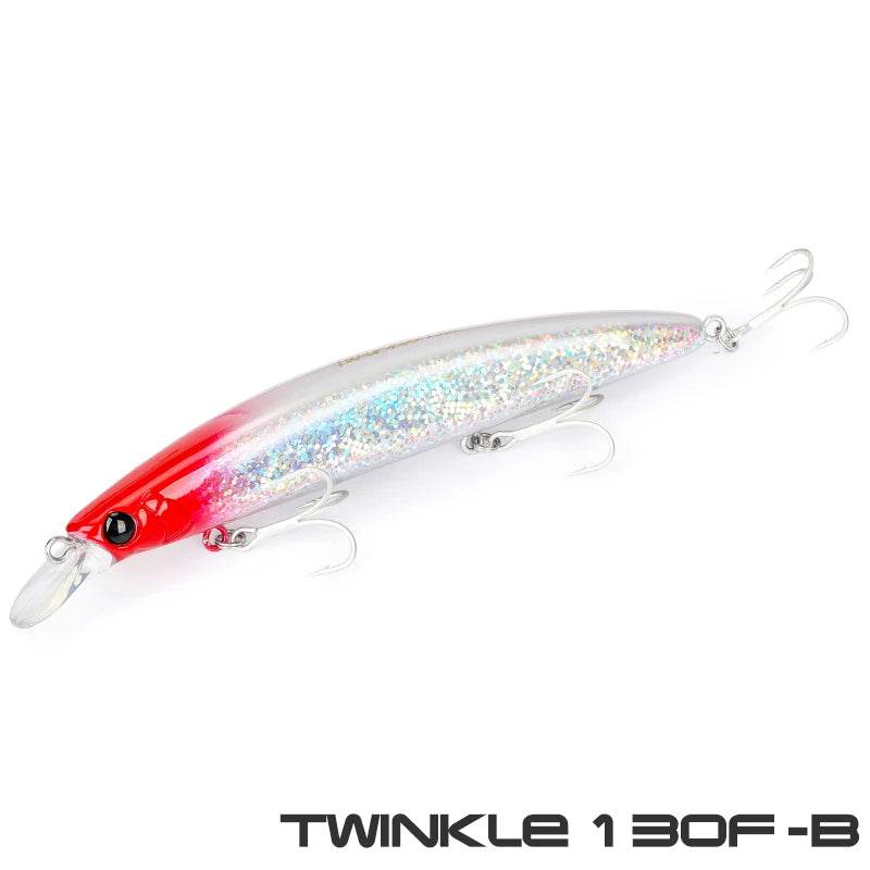 TSURINOYA Twinkle 130F Floating Minnow Lure - Fish & Cheaps | Fishing & Outdoor Gear