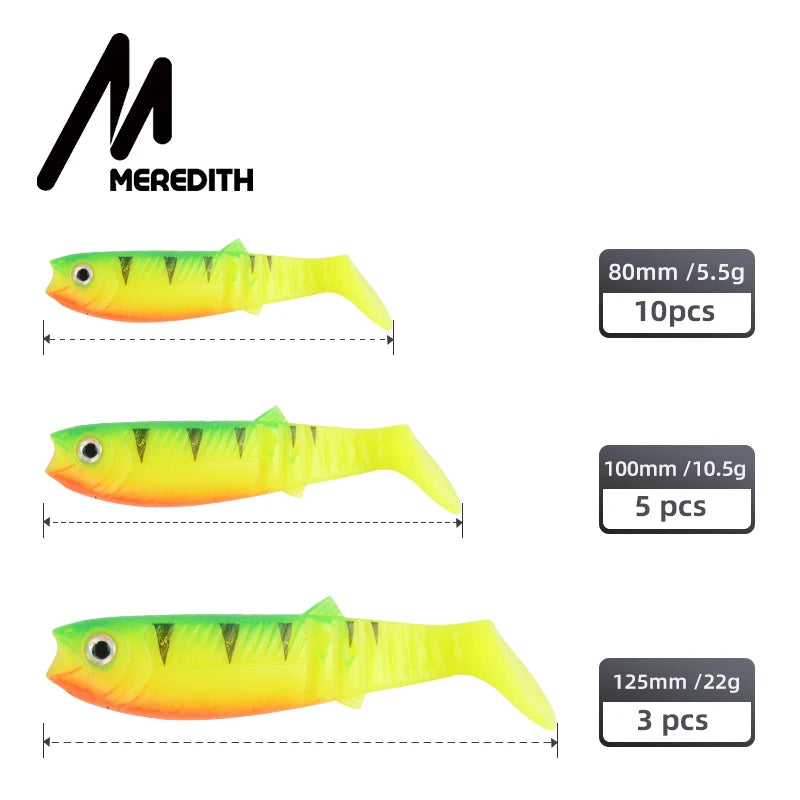 MEREDITH Cannibal Baits Soft Fishing Lures