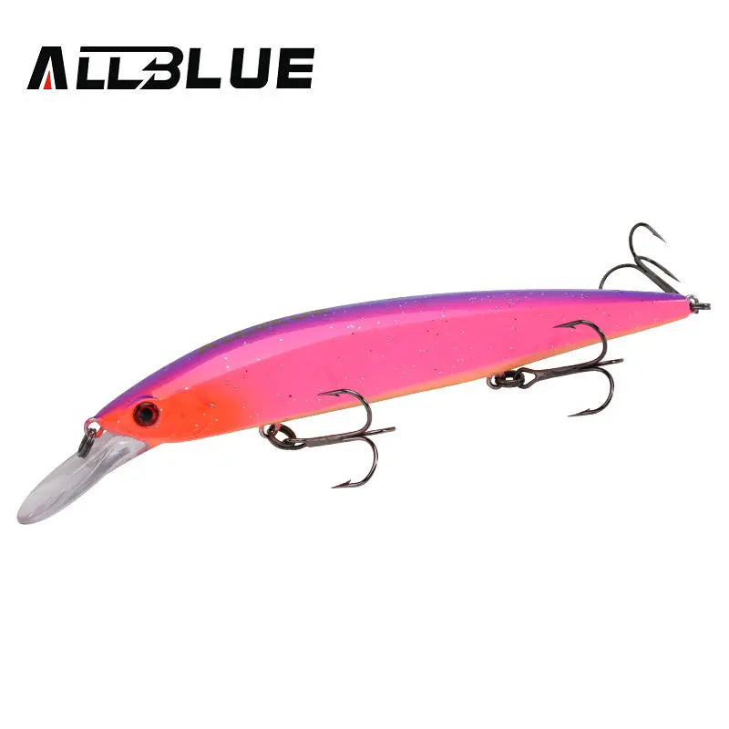 ALLBLUE SHANKS 130MR SP Fishing Lure Suspend Jerkbait 23g Weight Moving Systerm Long Cast Wobbler 2.5m Minnow Bass Pike Tackle