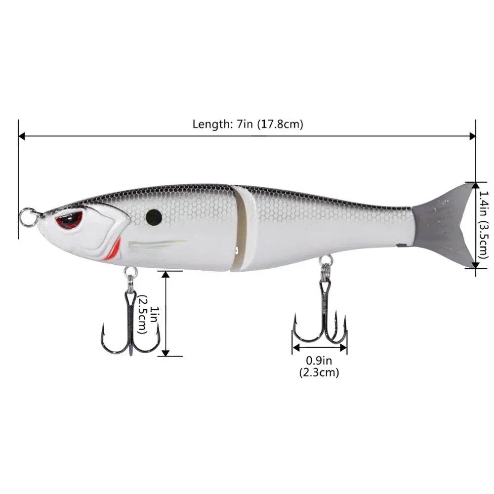 Bassdash Multi-Size Glide Swimbait Pack - Fish & Cheaps | Fishing & Outdoor Gear