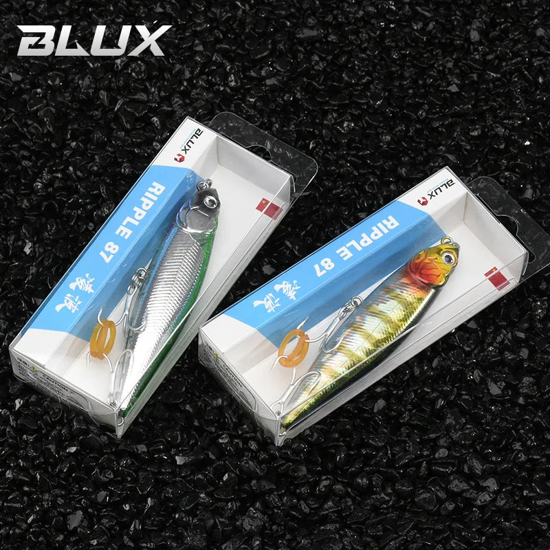 BLUX RIPPLE 87 Topwater Pencil WTD 87mm 9g Surface Fishing Lure Walk The Dog Artificial Saltwater Hard Bait Bass Plastic Walker