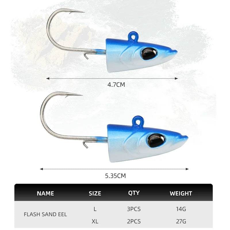 BLUX Flash Sand Eel Soft Lure - Fish & Cheaps | Fishing & Outdoor Gear